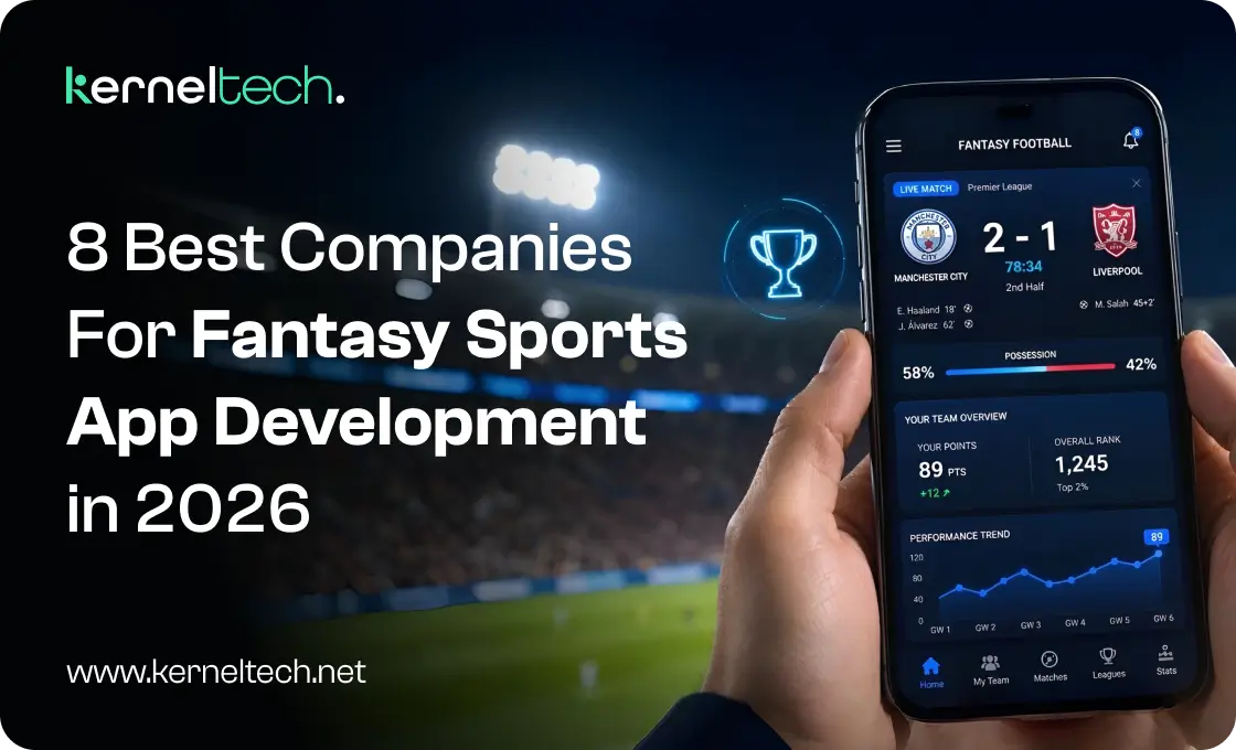 8 Best Companies For Fantasy Sports App Development in 2026 Featured Blogs Listing Page Image