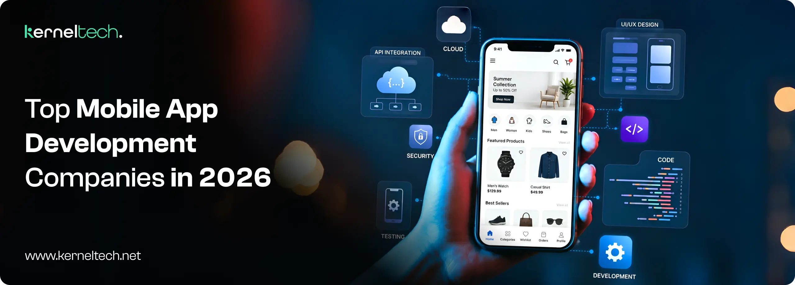 Top Mobile App Development Companies in 2026 Blog Page Image