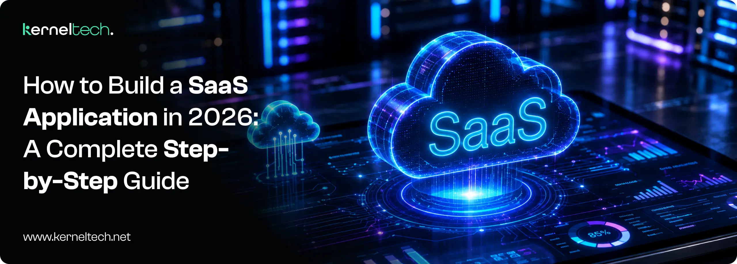 How to Build a SaaS Application Blog Deatil Page Image