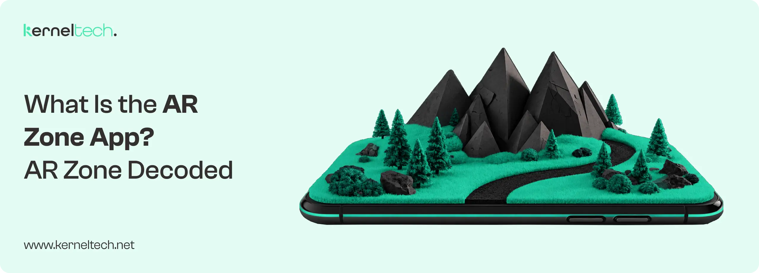 What Is the AR Zone App Blog Detail Page Image